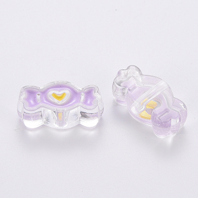 Transparent Acrylic Beads MACR-S374-05A-01-1