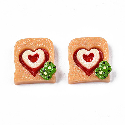 Opaque Epoxy Resin Cabochons LS-CRES-S358-52-1