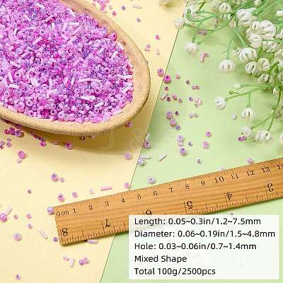 100G Electroplate Glass Seed Beads GLAA-SZ0002-16A-1
