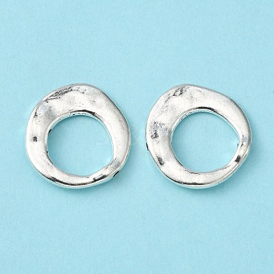 Tibetan Style Irregular Ring Bead Frames LF10246Y-1