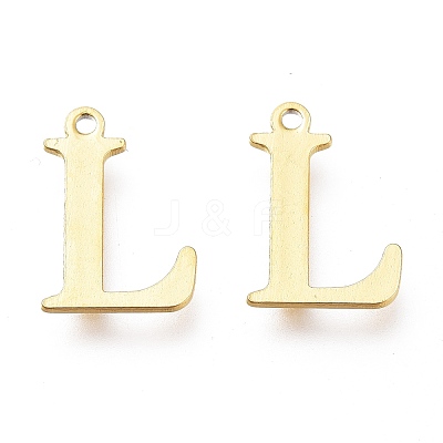PVD Vacuum Plating  304 Stainless Steel Charms STAS-H112-L-G-1