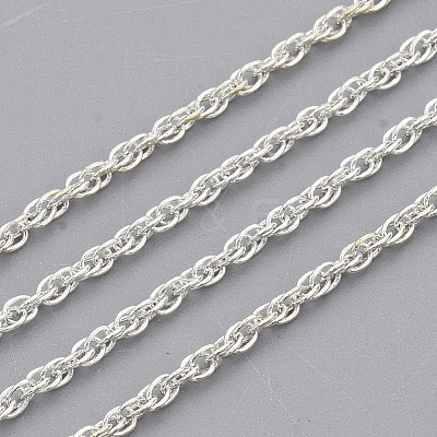 Soldered Brass Coated Iron Rope Chains CH-T002-04S-1