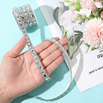 Self-adhesion Glass Hotfix Rhinestone DIY-WH20013-98A-1