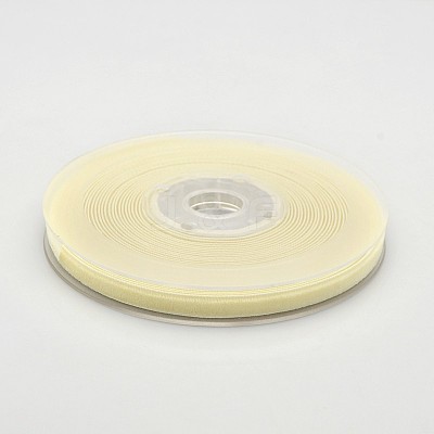 Polyester Velvet Ribbon for Gift Packing and Festival Decoration SRIB-M001-7mm-028-1