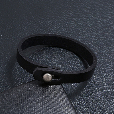 1Pc Punk Retro Ethnic Style Handmade Leather Bracelet Couple Literary Hand Strap Men BJEW-CL0001-02C-1
