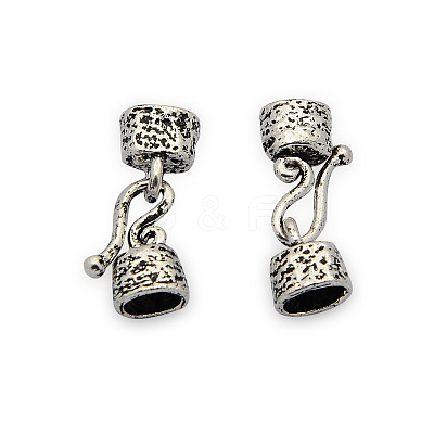 Brass S-Hook Clasps LS-KK-J185-18AS-NF-1