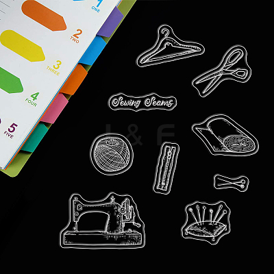 PVC Plastic Stamps DIY-WH0167-56-216-1