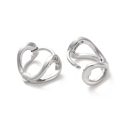 Rack Plating Brass Hoop Earrings EJEW-S241-24P-1
