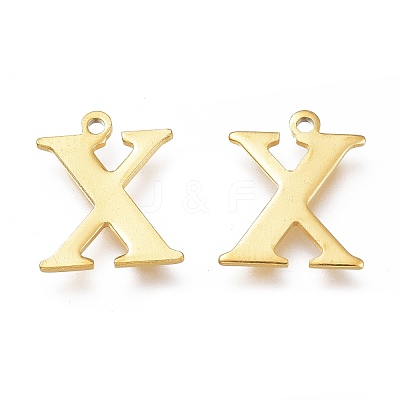 PVD Vacuum Plating  304 Stainless Steel Charms STAS-H112-X-G-1