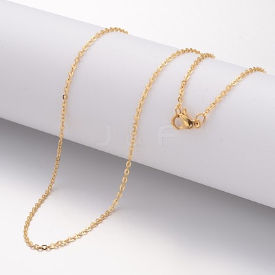 Ion Plating(IP) 304 Stainless Steel Necklace STAS-J023-06G-1
