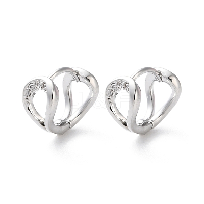 Rack Plating Brass Hoop Earrings EJEW-S241-24P-1