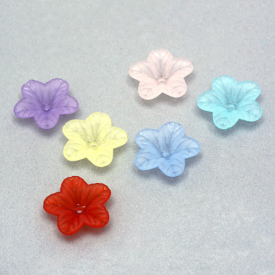 Transparent Acrylic Beads FACR-Q009-12-1