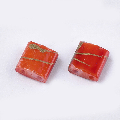 2-Hole Glass Seed Beads X-SEED-S023-26C-04-1