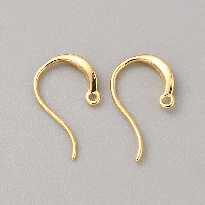 Brass Earring Hooks LS-KK-WH0001-19G-1