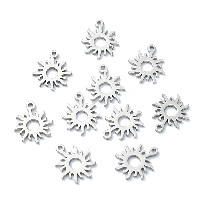 304 Stainless Steel Charms STAS-CJC0008-17P-1