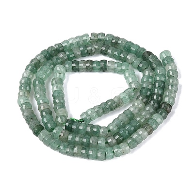 Natural Green Aventurine Beads Strands G-Q606-46A-05-1
