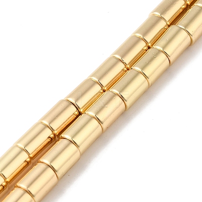 Electroplated Synthetic Non-magnetic Hematite Beads Strands G-Q1009-I02-01LG-1