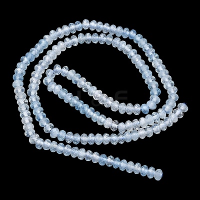 Natural Aquamarine Beads Strands G-P629-B01-01-1
