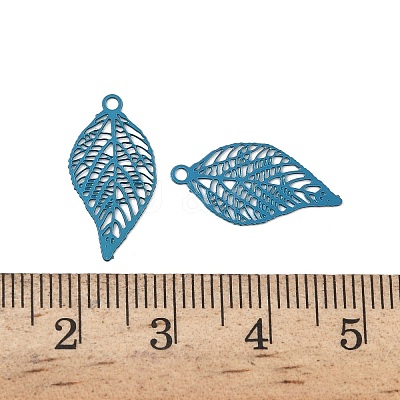Spray Paint 430 Stainless Steel Pendants STAS-C153-14D-1