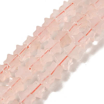 Natural Rose Quartz Beads Strands G-G085-B19-02-1