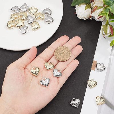 20Pcs 2 Colors Alloy Pendants FIND-NB0002-39-1