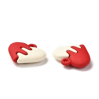 Spray Painted Alloy Pendants FIND-I016-A02-1