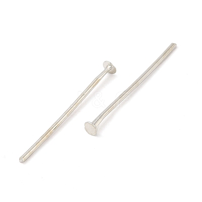 Brass Flat Head Pins X-KK-H446-02P-1