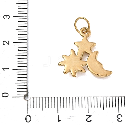 304 Stainless Steel Pendants SA-CBA4D1F-03G-B-1