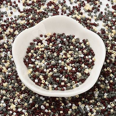 Baking Paint Glass Seed Beads X-SEED-S042-05B-55-1