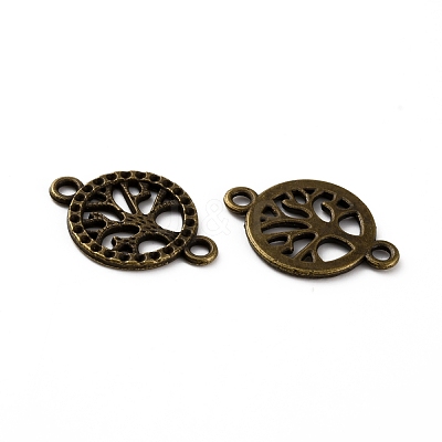 Alloy Pendant Rhinestone Settings FIND-WH0108-34AB-1