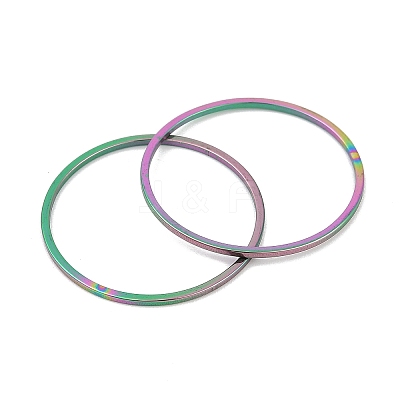Ion Plating(IP) 304 Stainless Steel Linking Ring STAS-S079-13-B05-M-NF-1