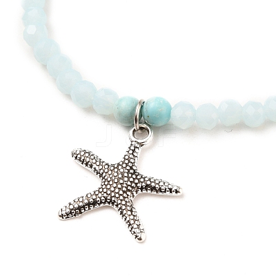 Stretch Bracelets Sets BJEW-JB05586-03-1