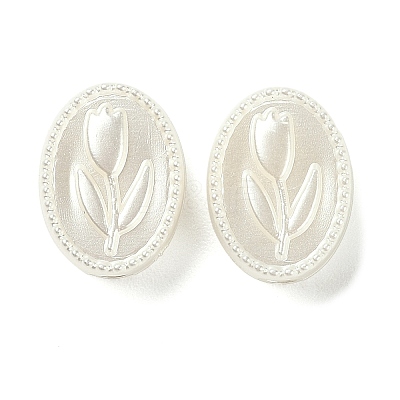 ABS Plastic Imitation Pearl Beads X-FIND-B043-04-1