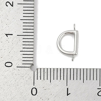 304 Stainless Steel Letter Connector Charms LS-STAS-M108-01P-04-1