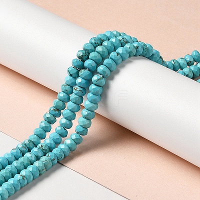 Natural Howlite Beads Strands G-C025-10A-1