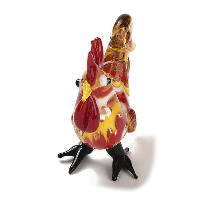 Handmade Lampwork 3D Animal Ornaments LAMP-H064-01A-1