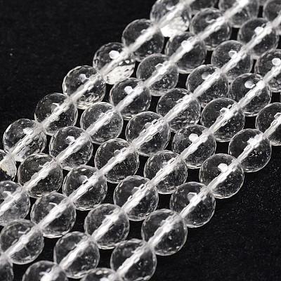 Natural Crystal Beads Strands G-G736-05-8mm-1