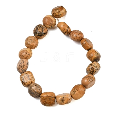 Natural Picture Jasper Beads Strands GG-CBA787B-A31-1