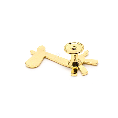 Zinc Alloy Cabinet Door Knobs FIND-WH0106-02G-1