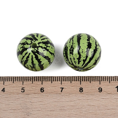 Opaque Acrylic Beads MACR-C036-01C-1