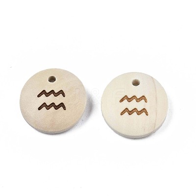 Laser Out Wood Pendants WOOD-S053-51B-1