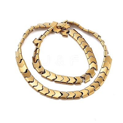 Synthetic Non-magnetic Hematite Beads Strands G-P545-I01-01F-1