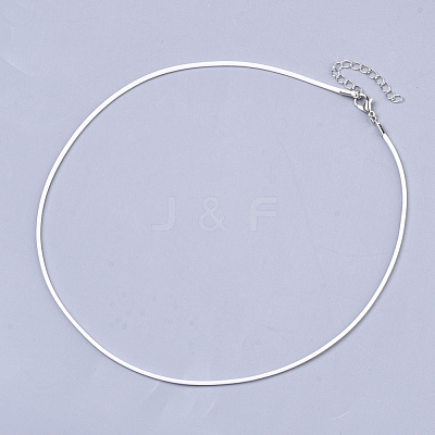 Waxed Cotton Cord Necklace Making MAK-S032-1.5mm-B20-1