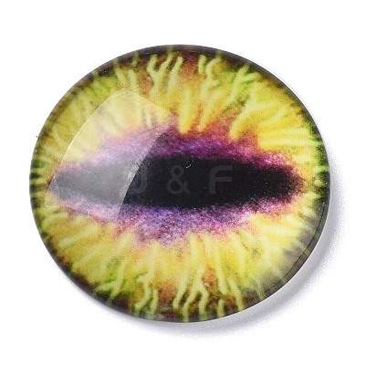 Glass Cabochons GLAA-XCP0011-25-1