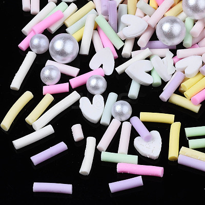 Handmade Polymer Clay Cabochons X-CLAY-N006-82A-1