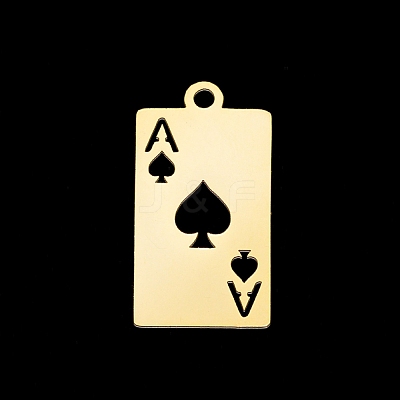 304 Stainless Steel Pendants STAS-T056-LA316-2-1