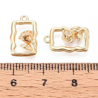 Brass Pendants KK-N267-11G-1