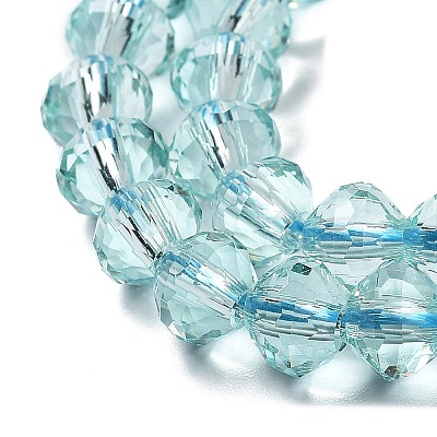 Transparent Glass Beads Strands GLAA-A014-03E-1