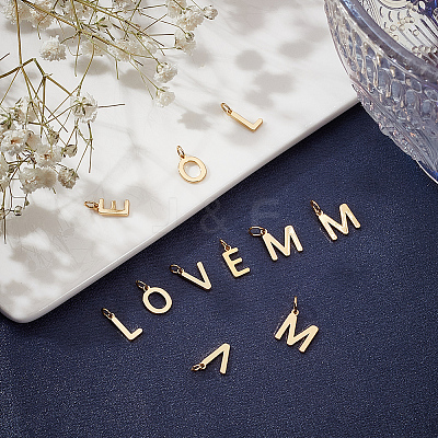 14Pcs 5 Style Brass Charms KK-AR0003-64-1