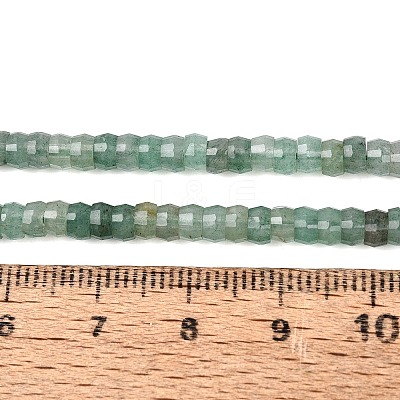 Natural Green Aventurine Beads Strands G-Q606-46A-05-1
